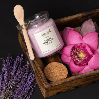 Lilac Bliss | Body Polish (250gm), 100%Vegan - Almond Shell,Kokum Butter,Jojoba Extract