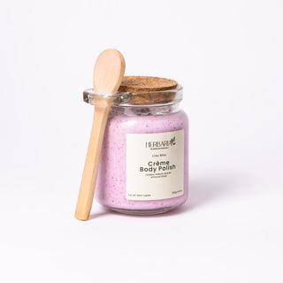 Lilac Bliss | Body Polish (250gm), 100%Vegan - Almond Shell,Kokum Butter,Jojoba Extract