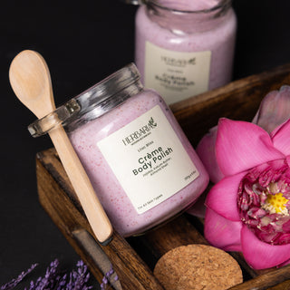 Lilac Bliss | Body Polish (250gm), 100%Vegan - Almond Shell,Kokum Butter,Jojoba Extract