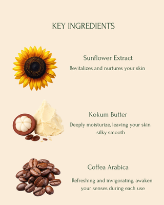 Brewed Bliss | Body Polish (270gm), 100%Vegan-Sunflower Extract,Kokum Butter,Coffea Arabica