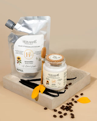 Brewed Bliss | Body Polish (450gm), 100%Vegan-Sunflower Extract, Kokum Butter, Coffea Arabica