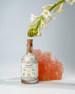 Ivory Soak | Milk Bath (250gm), 100%Vegan - Jasmine Flower, Kokum Butter, Rice Beads