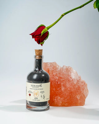 NOIR Soak | Milk Bath (250gm), 100% Vegan - Maris Sal, English Lavender, Coconut Fruit Powder