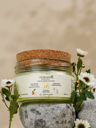 Spring Green | Shower Butter (120gm), 100%Vegan - Shea Butter, Tamanu Oil, Murumuru Butter