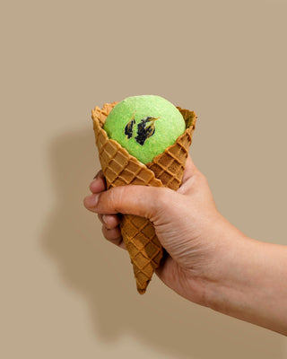 Butterfly Whisper | Bath Bomb (130GM), 100% Vegan- Tea Tree Oil, Butterfly Pea Flower, Baking Soda, Citric Acid, Sweet Almond Oil