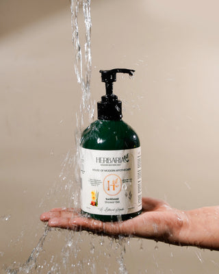 Sunkissed | Shower Gel (400ml), 100%Vegan - Peach Fruit Extract, Daffodil Flower Extract,Hyaluronic Acid & Vitamin-C