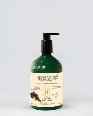 Sea Drop | Body Lotion (400ml), 100%Vegan – Jojoba Oil, Shea Butter, Butterfly Pea Flower
