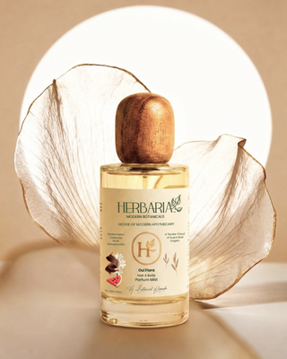 Oui Flora | Hair & Body Parfum Mist (110ml), 100% Vegan – Watermelon, Tuberose, Musk & Honeysuckle