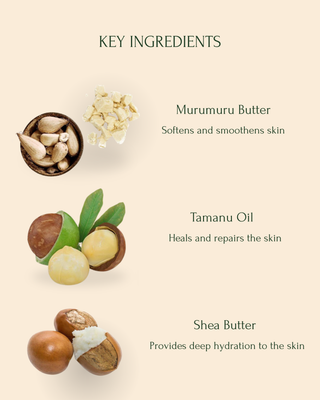 Spring Green | Shower Butter (120gm), 100%Vegan - Shea Butter, Tamanu Oil, Murumuru Butter