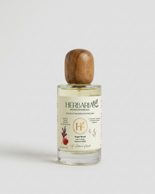 Sugar Wood| Hair & Body Parfum Mist (110ml), 100% Vegan – Saffron, Litchi, Vanilla, Amberwood