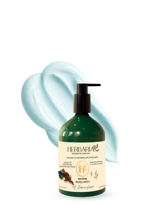 Sea Drop | Body Lotion (400ml), 100%Vegan – Jojoba Oil, Shea Butter, Butterfly Pea Flower